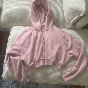 Alo sweet escape hoodie in ballet pink size m